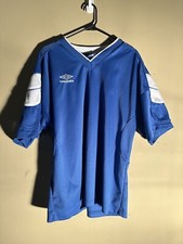 VTG Umbro Soccer Jersey Men’s XL Blue Made in USA