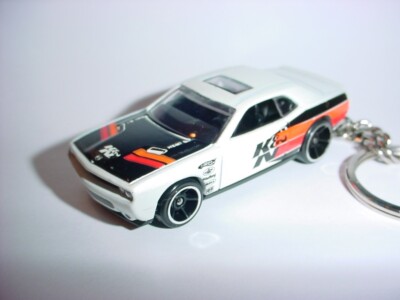 COMPATIBLE WITH DODGE CHALLENGER SRT8 CUSTOM KEYCHAIN keyring key HEMI matchbox