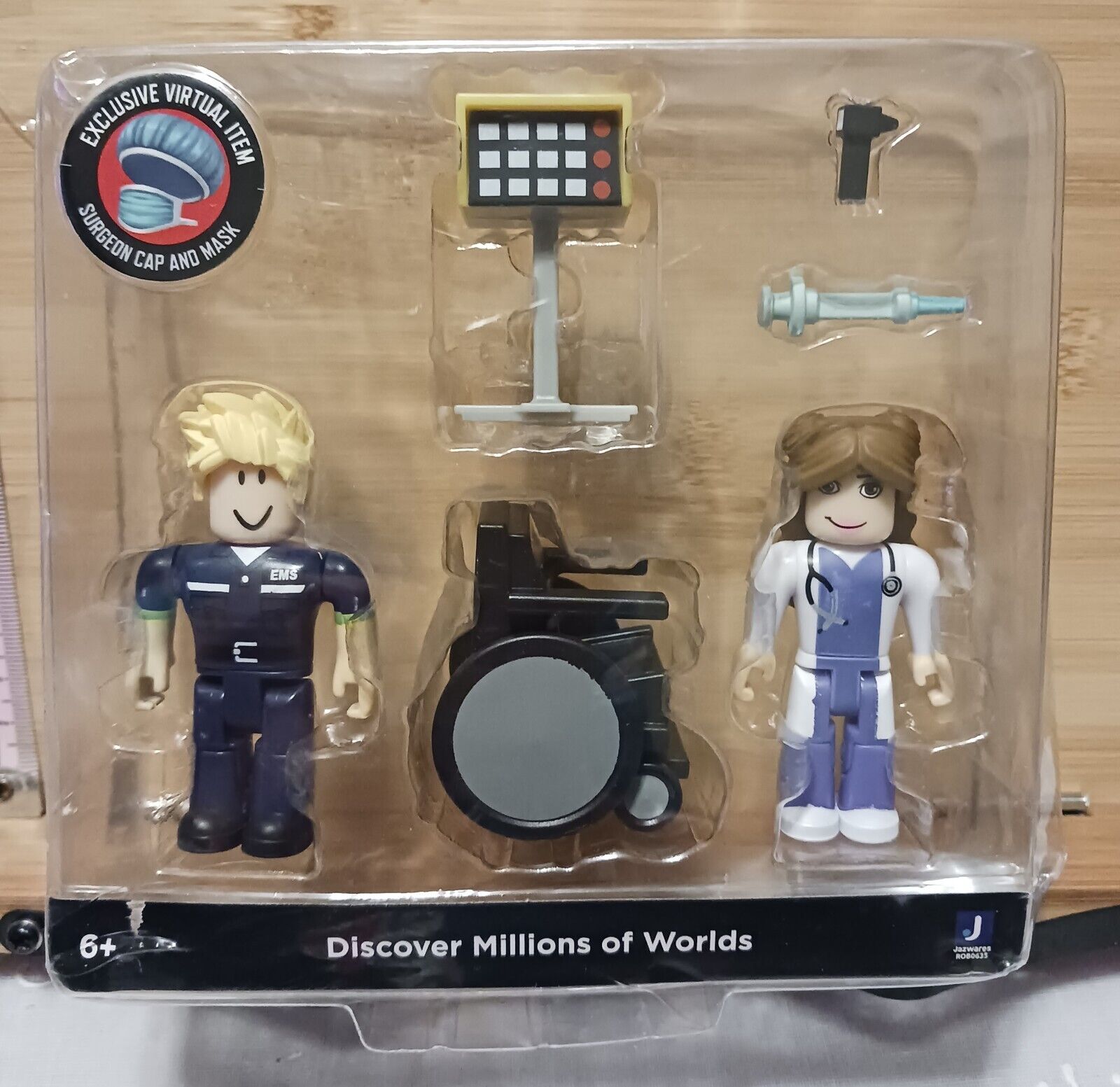 Roblox Brookhaven St. Luke's Hospital EMS and Surgeon etc. Action Figures