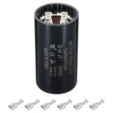 Motor Start Capacitor 53-64uF/Mfd 250V 50/60Hz CD60 Run Capacitor Motor Round...