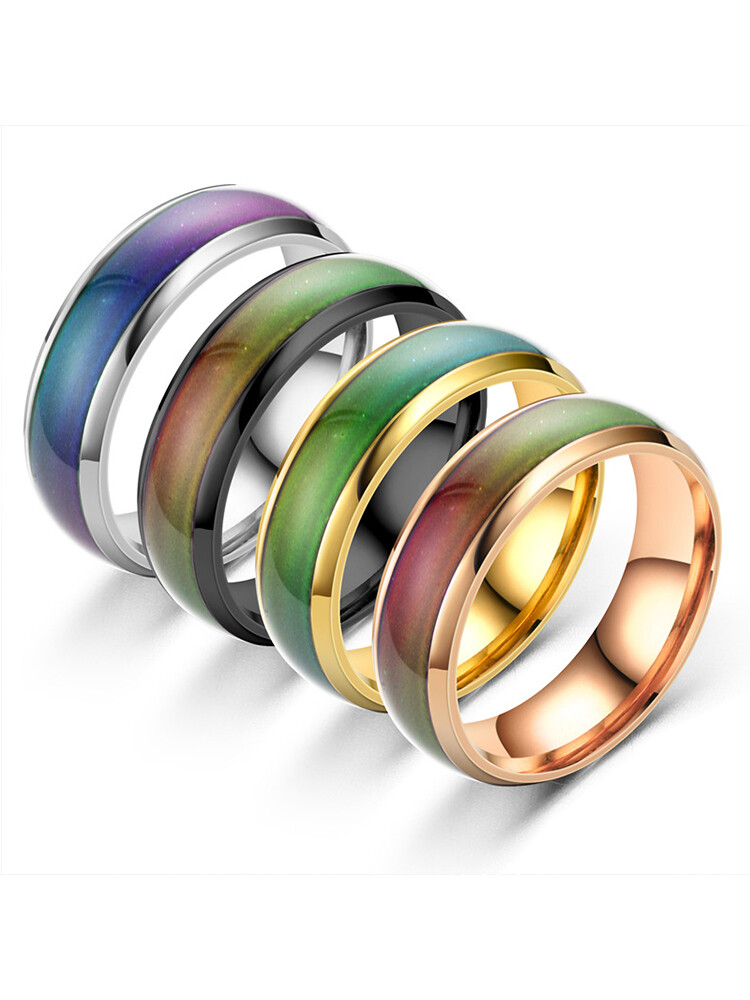 SouiWuzi Anello Di Cambio Di Colore - Temperatura Dell'Umore Che - Foto 9