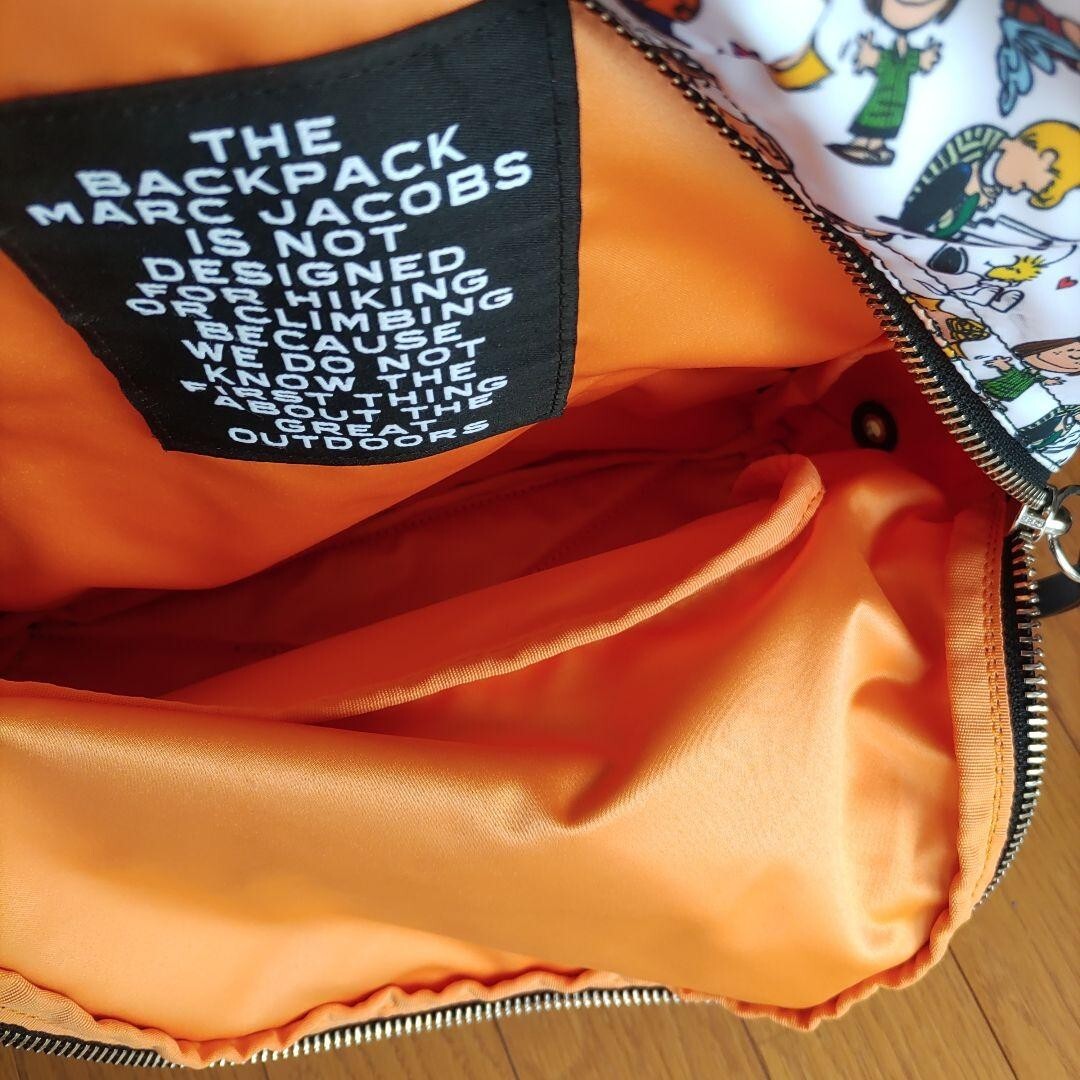 Marc Jacobs The Backpack スヌーピー柄 MARC JACOBS PEANUTS Snoopy The Backpack Comic Print W11.8