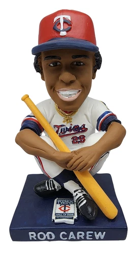 Rod Carew Minnesota Twins Summer of '77 Tribute Bobblehead MLB Baseball