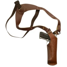 New Cebeci Arms Leather YYL Vertical Shoulder Holster Medium Large Pistols 21068