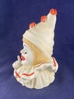 Vintage, Enesco, Faith Wick, Pom Pom, 1984, Clown, Figurine, Red & White, Art — photo 2
