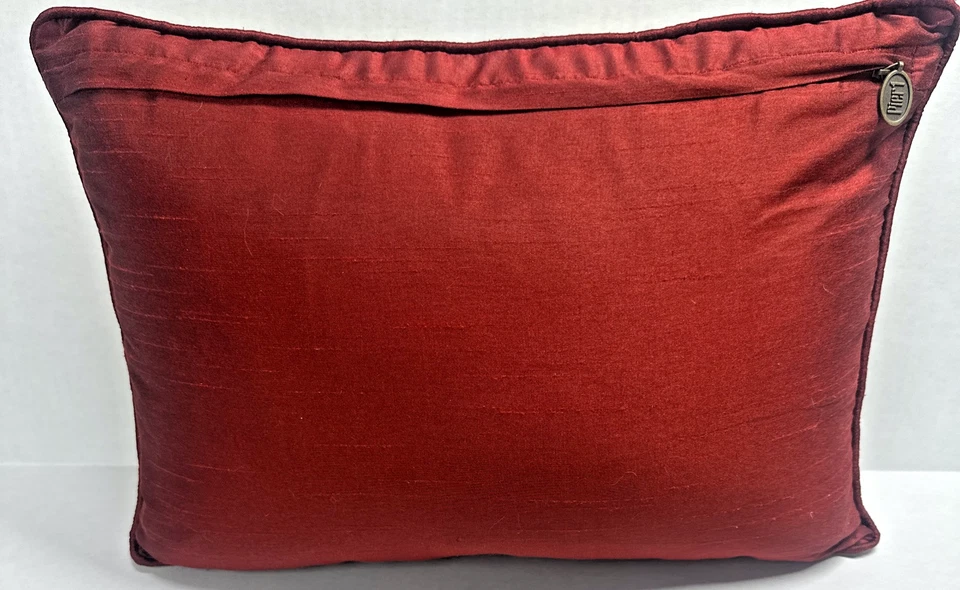 Декоративная подушка для пирса 1 из красного золота с вышивкой бисером 11x17 Holiday Regency - Изображение 2 из 4