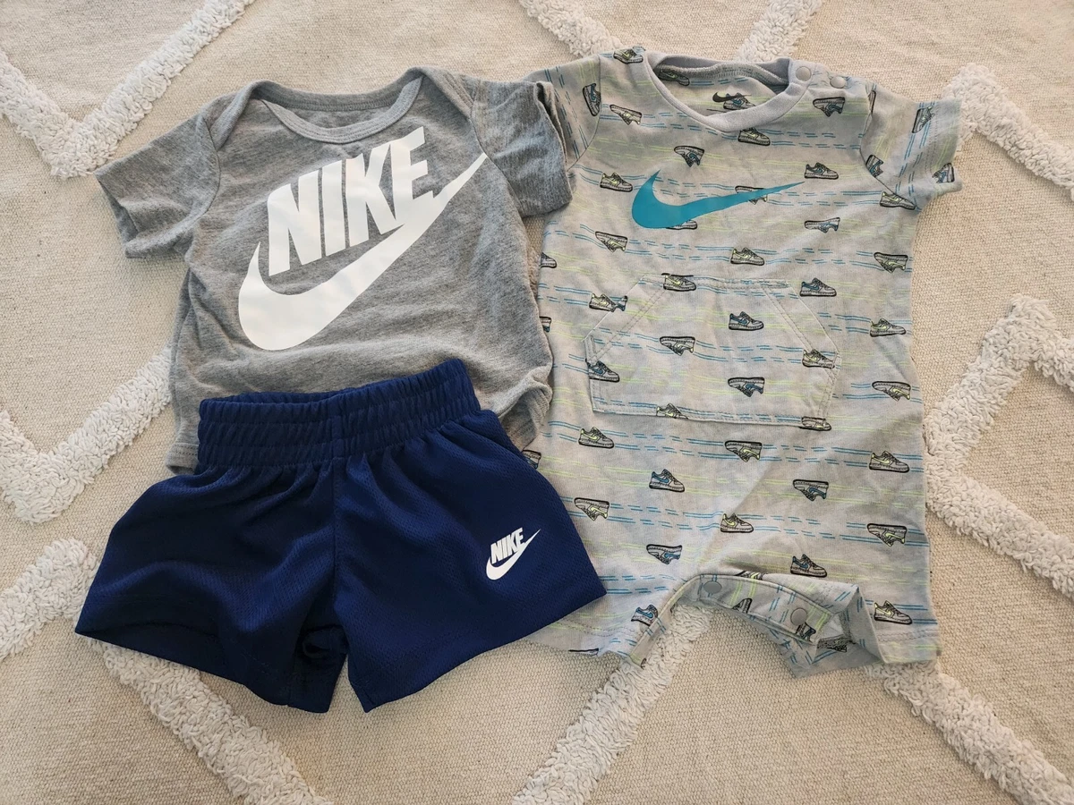 Nike Infant Baby Boy Clothes Set Of 3 Size 3M eBay