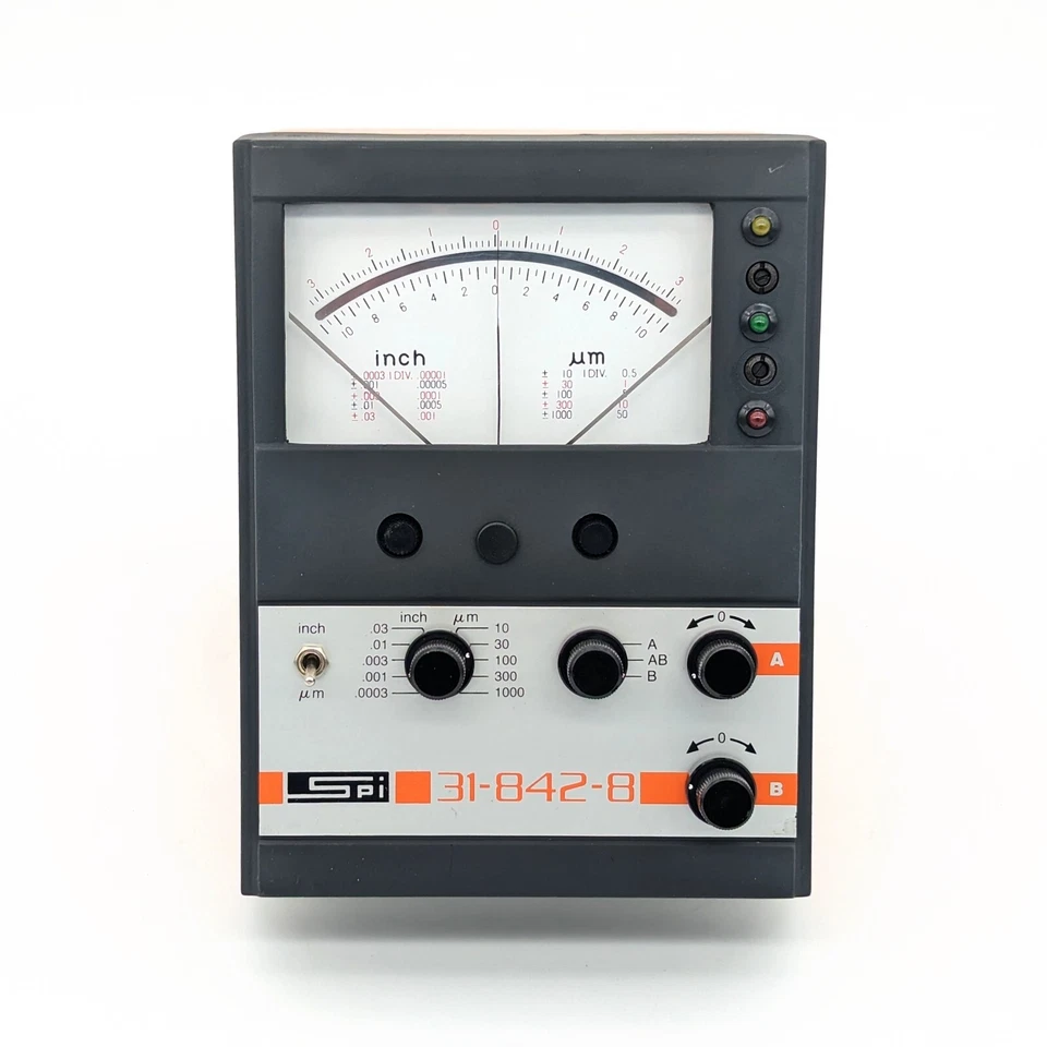 SPI Twin Channel Electronic Comparator Inch/Metric 31-842-8 - Image 2 of 4