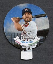 2021 Topps Heritage 1972 Topps Candy Lids #5 Jose Altuve