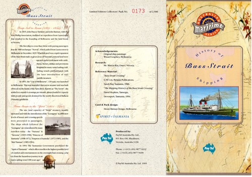 1995 Australia Pay-Tel History of Bass envío estrecho conjunto de 3 tarjetas, limitado - Imagen 2 de 2