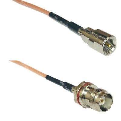 RG316 FME MALE to TNC Female Small Bulk Coaxial RF Cable USA-US