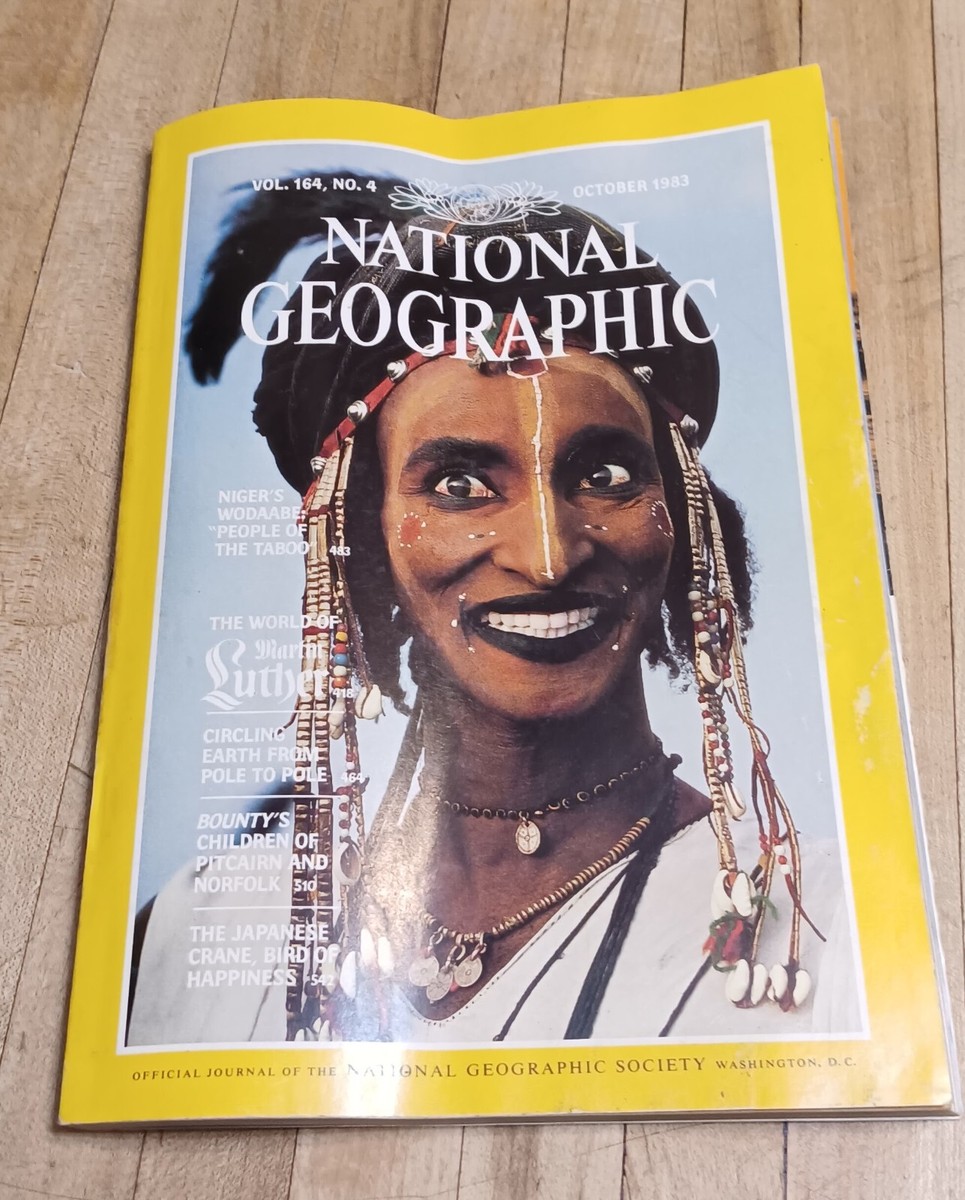 Vintage October 1983 National Geographic Magazine | eBay