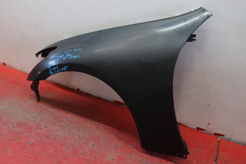 2009 2013 INFINITI G37 SEDAN LEFT SIDE FENDER OEM Foto 3 de 4