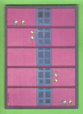 MORDILLO postcard HUMOUR drawing: building go up down / publisher