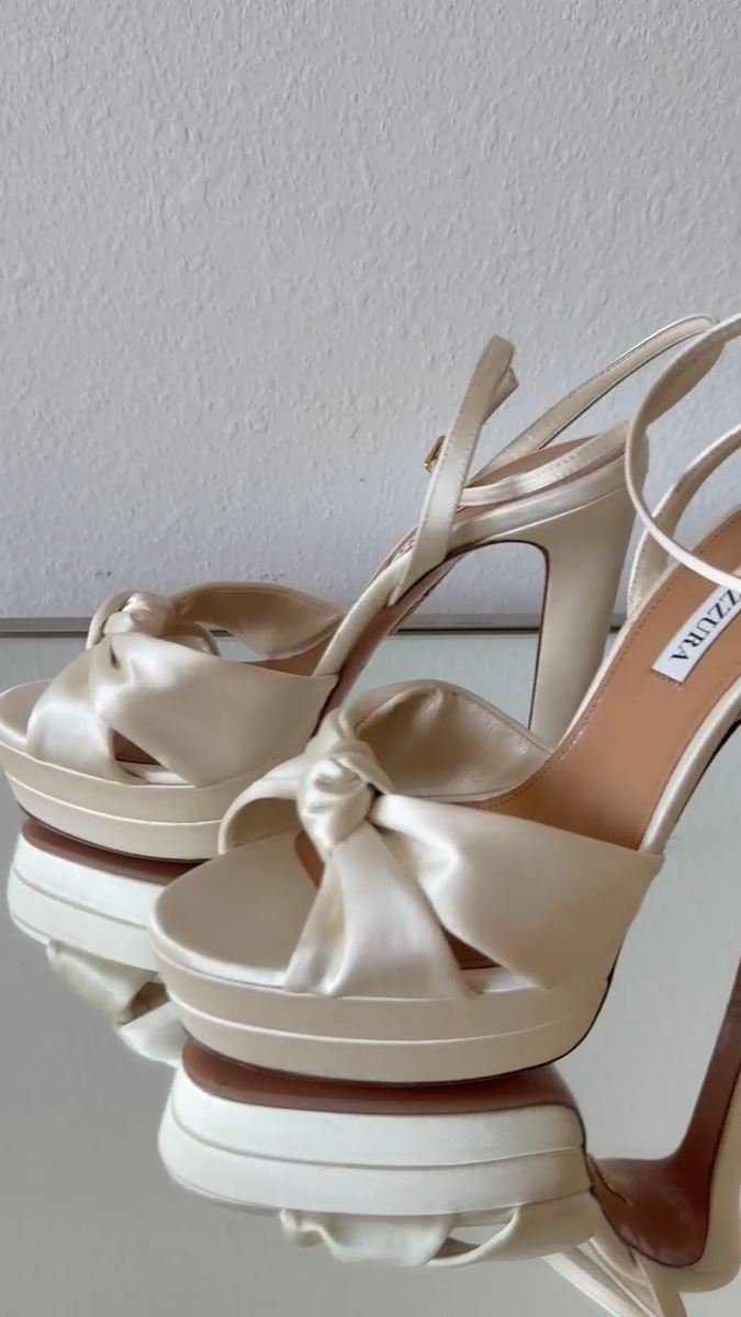 Aquazzura Cupid Aquazzura Chance Sandals Worn Once Aquazzura Cupid