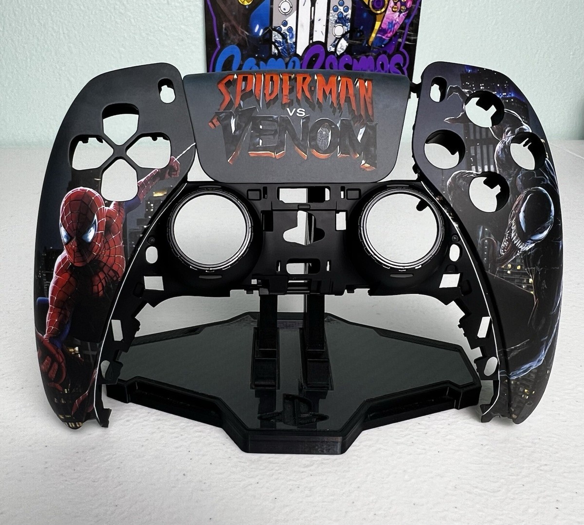 Venom Vs Spider-Man Marvel Custom Replacement Shell for PS5