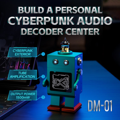 xDuoo DM01 / DM-01 Bluetooth 5.4  CS43131 Desktop DAC & Headphone Amplifier