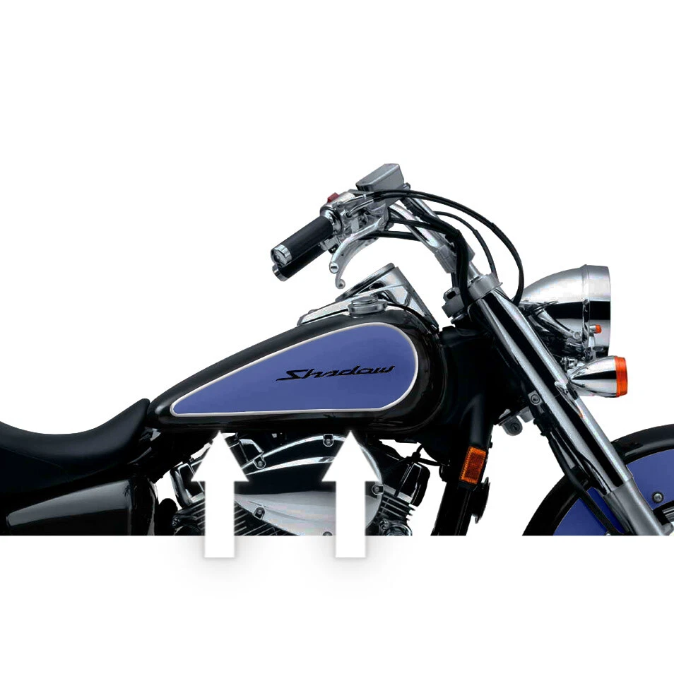 CHROME TANK TRIM For HONDA VTX 1300 1800 RETRO SHADOW MAGNA