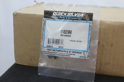 OE Mercury Quicksilver 11829M Black Retainer | eBay 