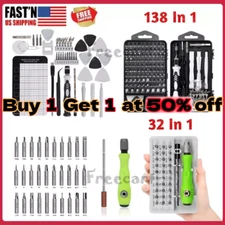 Small Repair Precision Screwdriver TORX Tool Magnetic Kit Set Fix 32 Or 138 IN 1