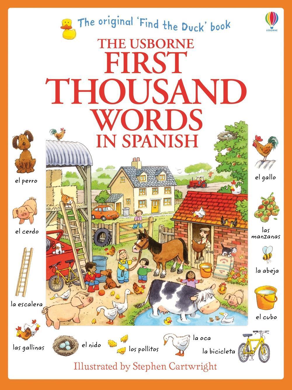 Thumbnail - First Thousand Words In Spanish | Heather Amery | Englisch |