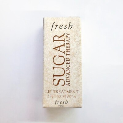 Fresh Sugar Advanced Therapy Lip Treatment Sample 0.07oz / 2.2g NIB  Travel Size