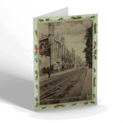 WEIHNACHTSKARTE Vintage Cambridgeshire - Cambridge. Fronleichnamskolleg