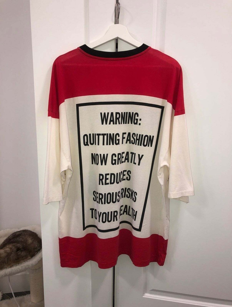 Moschino fashion kills oversized tee shirt unisex XXS | eBay