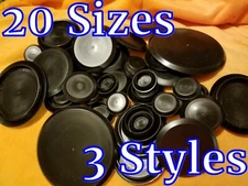Panel Plug Sheet Metal Auto Body Flush Fit Snap In Hole Plug 20 SIZES 3 STYLES