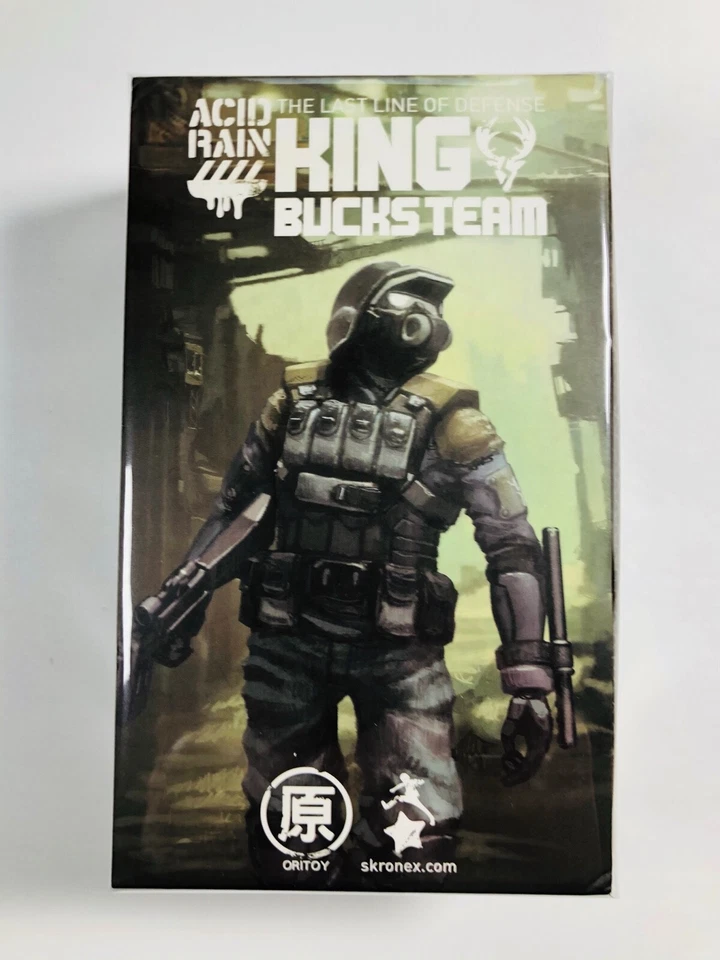Figura de Acción USA Acid Rain 3.75" 1/18 KING BUCKS TEAM MILITARY gi joe 1er Juego Foto 3 de 4