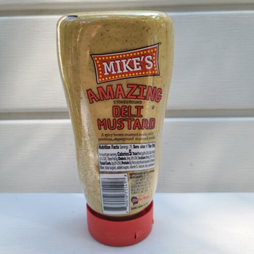Mike's Amazing Stoneground Deli Mustard 12.5oz - Picture 2 of 3