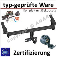 AHK & ES7 FüR Citroen C4 B7 FließHeck 09- AnhäNgevorrichtung E-Satz -> Komplett