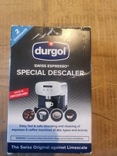 Durgol Swiss Espresso Special Descaler (2 Pack) NEW - Coffee Machine Cleaner