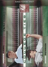 2008 Elite Extra Ed. College Ties Green #29 Andrew Liebel Shane Peterson /1500