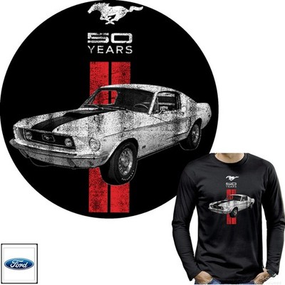 T-Shirt FORD MUSTANG licensed  US-Car 70s Pony 50 years Anniverary *0030 LS