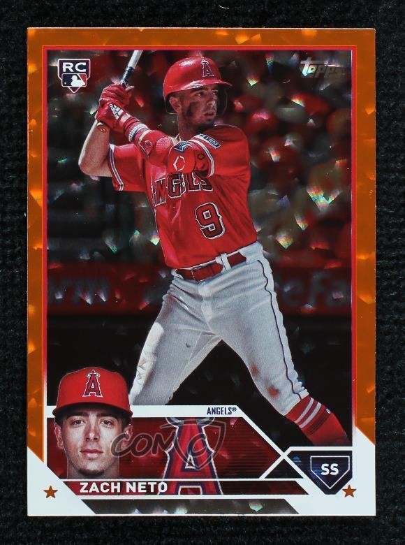2023 Topps Update Orange Foil 98/299 Zach Neto #US98 1bp7