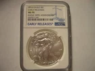 2016- Silver Eagle NGC ms-70 30th Anniversary