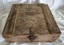 ALTE MUNITIONSKISTE / personalisiert / 2. WELTKRIEG / Transportkiste