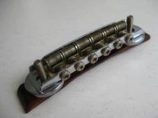 Vintage Teisco Univox Hi Lo Orlando Hollow Body Guitar Bridge Part for Project