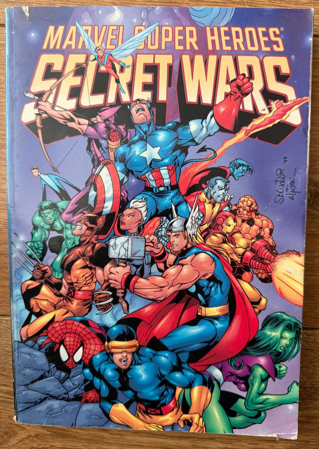 Marvel Super Heroes Secret Wars Paperback 2001 TPB Graphic Novel Marvel Comics