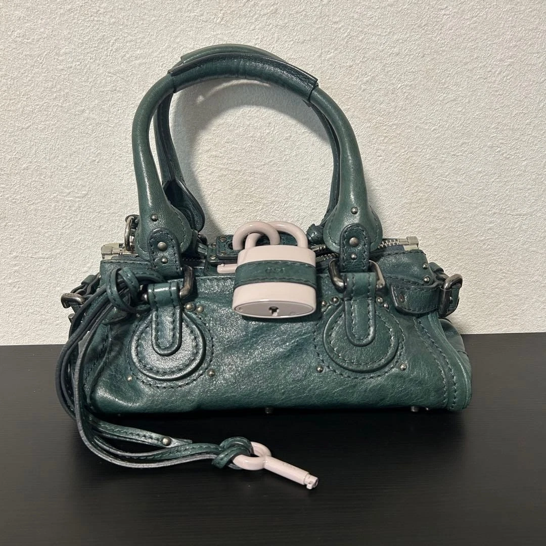 Chloé Paddington Mini Leather Exterior Bags & Handbags for Women
