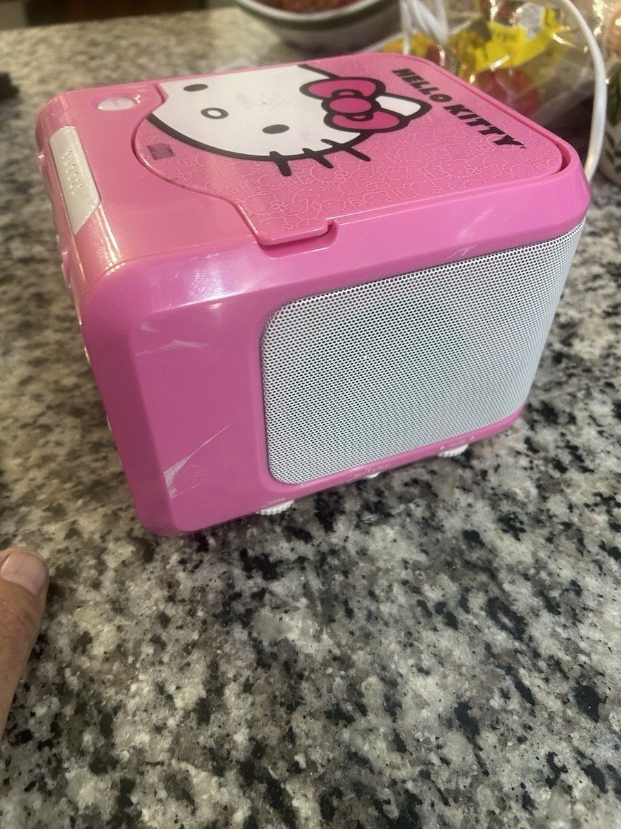 Hello Kitty Am/fm Stereo Dual Alarm Clock Radio ,CD Player Not