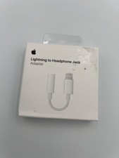 Apple Lightning to 3.5 mm Headphone Jack Adapter Original OEM iPhone 8 X 11 12