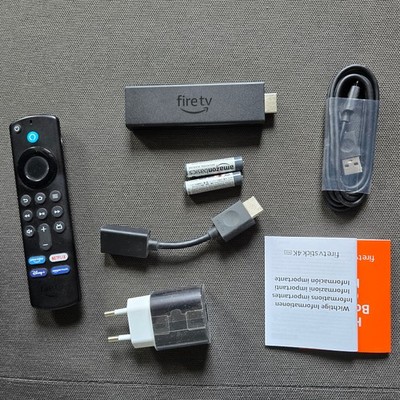 Amazon Fire TV Stick 4K Max 1. Gen 6GB (8GB) Alexa Fernbedienung Pro IPTV HDR