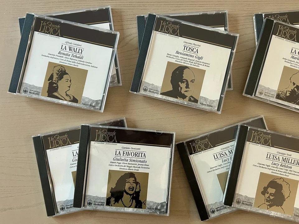Lotto 10 Autori ( 18 CD Con Fascicoli + Libretti ) • LA GRANDE LIRICA • - Immagine 3 di 4