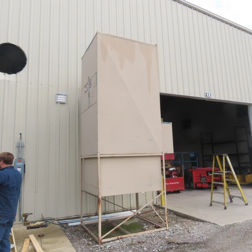 Bananza Direct Fired Air Make-Up Heating Unit 230/460V 3PH Nat Gas Model Unknown - Image 3 of 4