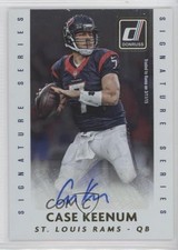 2015 Panini Donruss Signature Series Case Keenum #DSS-CK Auto 0r4