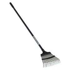 SEYMOUR MIDWEST 43343 8 in ProFlex Rake, 54 in L Blue Handle