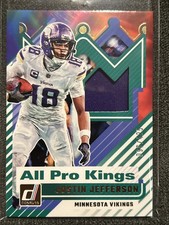 2025 Panini Donruss All Pro Kings Justin Jefferson Patch 096/425 Vikings NFL