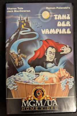 Tanz der Vampire - VHS - MGM/UA Video Verleihkassette Sharon Tate